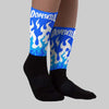 Royal Blue Collection DopeSkill Sublimated Socks FIRE Graphic