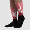 Valentine's Day Collection DopeSkill Sublimated Socks FIRE Graphic