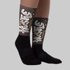 Earth 5s DopeSkill Sublimated Sock Hustle Graphic