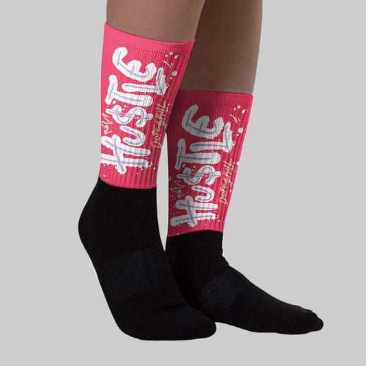 Peanut Butter Jelly 5s DopeSkill Sublimated Sock Hustle Graphic