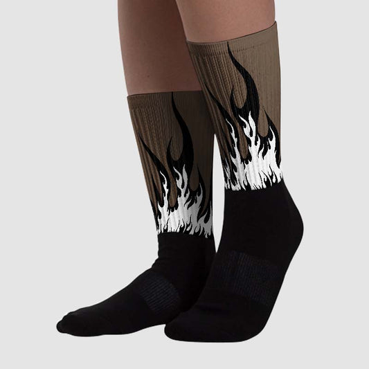 Palomino 1s DopeSkill Sublimated Socks FIRE Graphic