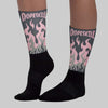 Max 95 OG “Pink Foam” DopeSkill Sublimated Sock FIRE Graphic