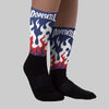 Rare Air 11s DopeSkill Sublimated Sock FIRE Graphic