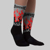 Grey Collection DopeSkill Sublimated Socks FIRE Graphic