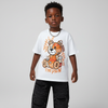 'Orange Citrus' 3s DopeSkill T-Shirt Smile Through The Pain Graphic