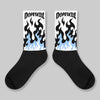 Oreo 6s DopeSkill Sublimated Socks FIRE Graphic