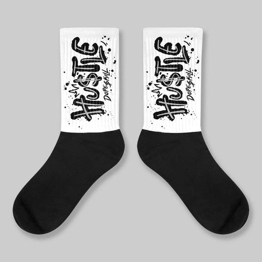 Oreo 6s DopeSkill Sublimated Socks Hustle Graphic