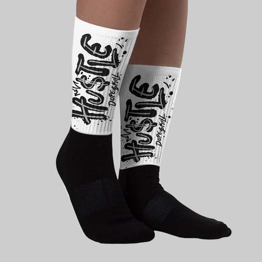 Oreo 6s DopeSkill Sublimated Socks Hustle Graphic