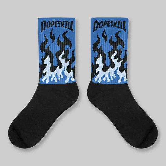 Jordan 11 "Space Jam" (2026) DopeSkill Sublimated Socks FIRE Graphic Streetwear 