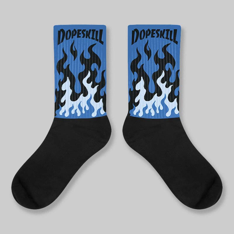 Jordan 11 "Space Jam" (2026) DopeSkill Sublimated Socks FIRE Graphic Streetwear 
