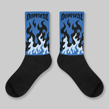 Jordan 11 "Space Jam" (2026) DopeSkill Sublimated Socks FIRE Graphic Streetwear 