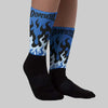 Space Jam 11s 2026 DopeSkill Sublimated Socks FIRE Graphic