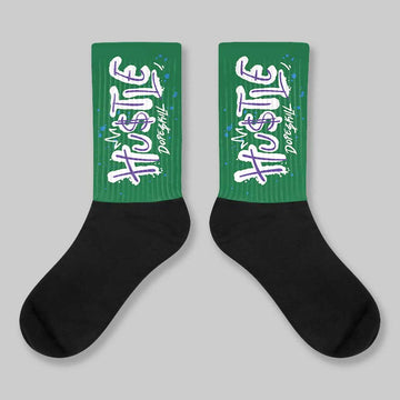 Bucks 12s DopeSkill Sublimated Socks Hustle Graphic