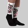Space Jam 9s DopeSkill Sublimated Socks Hustle Graphic