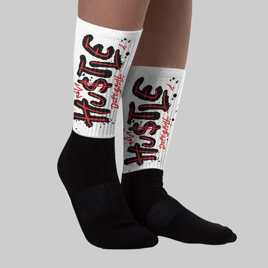 Space Jam 9s DopeSkill Sublimated Socks Hustle Graphic
