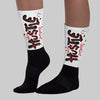 Space Jam 9s DopeSkill Sublimated Socks Hustle Graphic