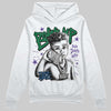 Jordan 12 Bucks DopeSkill Hoodie Sweatshirt Boss Up Graphic Streetwear - WHite
