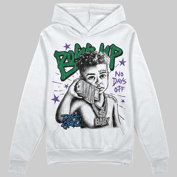 Jordan 12 Bucks DopeSkill Hoodie Sweatshirt Boss Up Graphic Streetwear - WHite