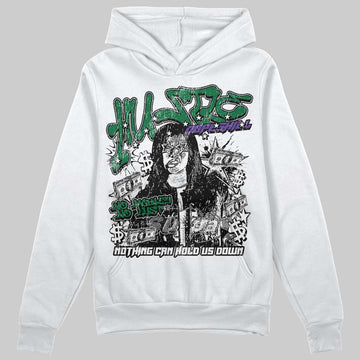 Jordan 12 Bucks DopeSkill Hoodie Sweatshirt No Money No Lust Graphic Streetwear - White