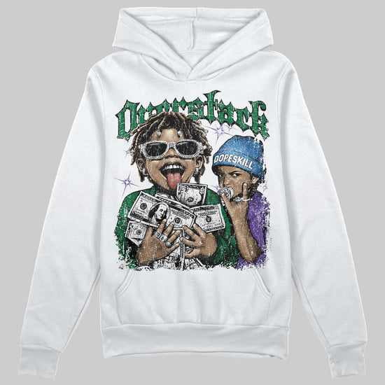 Jordan 12 Bucks DopeSkill Hoodie Sweatshirt Overstack Graphic Streetwear - White