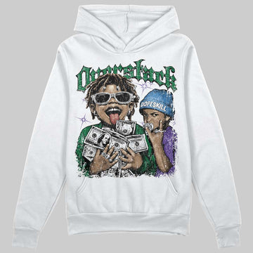 Jordan 12 Bucks DopeSkill Hoodie Sweatshirt Overstack Graphic Streetwear - White