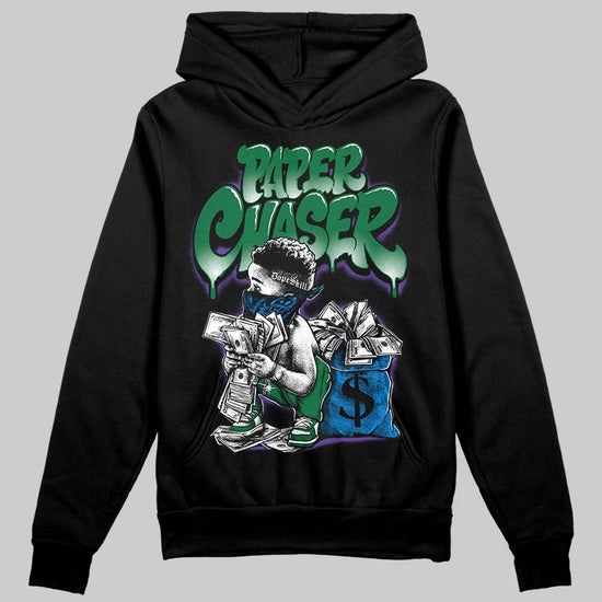 Jordan 12 Bucks DopeSkill Hoodie Sweatshirt Paper Chaser Boy Graphic Streetwear - Black