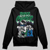 Jordan 12 Bucks DopeSkill Hoodie Sweatshirt Paper Chaser Boy Graphic Streetwear - Black