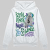 Jordan 12 Bucks DopeSkill Hoodie Sweatshirt Real Ones Move In Silence Graphic Streetwear - WHite