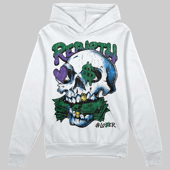 Jordan 12 Bucks DopeSkill Hoodie Sweatshirt Rebirth Graphic Streetwear - White