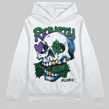 Jordan 12 Bucks DopeSkill Hoodie Sweatshirt Rebirth Graphic Streetwear - White