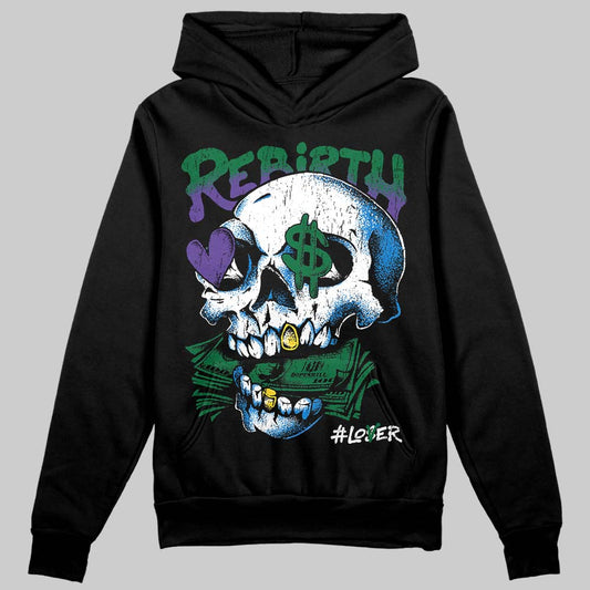 Jordan 12 Bucks DopeSkill Hoodie Sweatshirt Rebirth Graphic Streetwear - Black