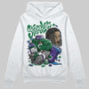 Jordan 12 Bucks DopeSkill Hoodie Sweatshirt Stressless Graphic Streetwear - White