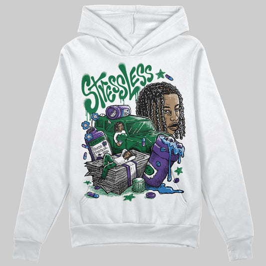 Jordan 12 Bucks DopeSkill Hoodie Sweatshirt Stressless Graphic Streetwear - White