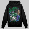 Jordan 12 Bucks DopeSkill Hoodie Sweatshirt Stressless Graphic Streetwear - Black