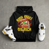 Tour Yellow 4s DopeSkill Hoodie Sweatshirt Born Broke Die Rich Graphic