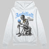 Jordan 5 Black University Blue DopeSkill Hoodie Sweatshirt Ambition Graphic Streetwear - White 