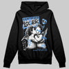 Jordan 5 Black University Blue DopeSkill Hoodie Sweatshirt Certified Lover Graphic Streetwear - Black