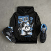 Black University Blue 5s DopeSkill Hoodie Sweatshirt Certified Lover Graphic