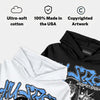 Black University Blue 5s DopeSkill Hoodie Sweatshirt No Money No Lust Graphic