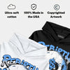 Black University Blue 5s DopeSkill Hoodie Sweatshirt Rebirth Graphic
