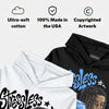 Black University Blue 5s DopeSkill Hoodie Sweatshirt Stressless Graphic