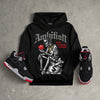 Bred 4s DopeSkill Hoodie Sweatshirt Ambition Graphic