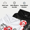 Bred 4s DopeSkill Hoodie Sweatshirt Built Different Graphic