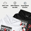 Bred 4s DopeSkill Hoodie Sweatshirt Certified Lover Graphic