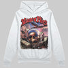 Jordan 4 Bred DopeSkill Hoodie Sweatshirt Money Flies Graphic Streetwear - White