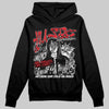 Jordan 4 Bred DopeSkill Hoodie Sweatshirt No Money No Lust Graphic Streetwear - Black