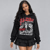 Bred 4s DopeSkill Hoodie Sweatshirt No Money No Lust Graphic