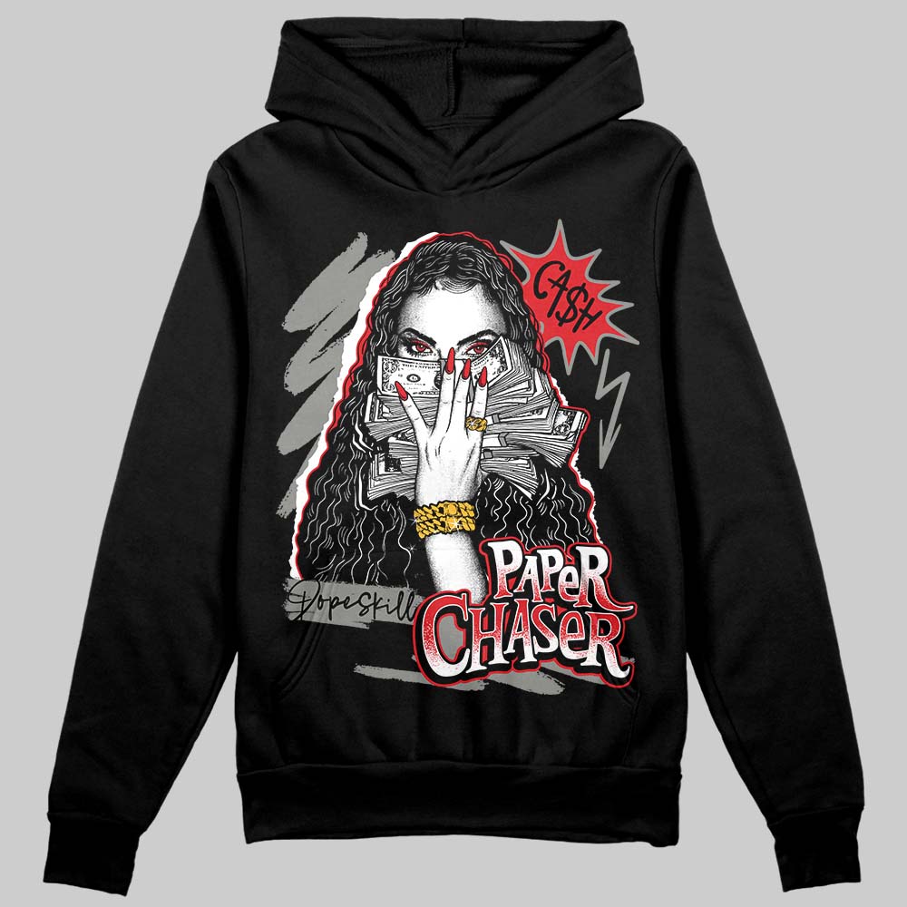 Jordan 4 Bred DopeSkill Hoodie Sweatshirt NPC Graphic Streetwear - Black