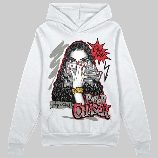 Jordan 4 Bred DopeSkill Hoodie Sweatshirt NPC Graphic Streetwear - White