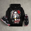 Bred 4s DopeSkill Hoodie Sweatshirt NPC Graphic